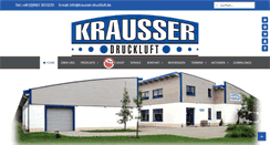 Desktop Screenshot of krausser-druckluft.de